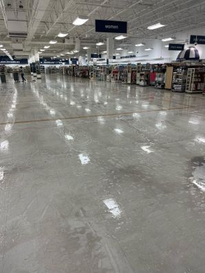 Before & After Commerical Floor Cleaning in Leesburg, VA (1)
